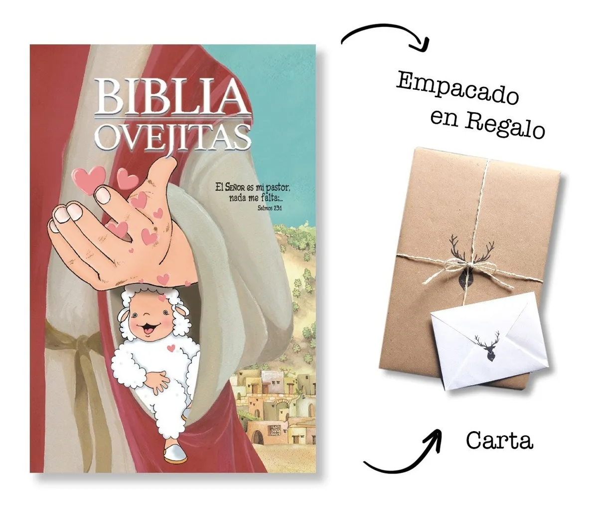 Biblia Ovejitas Nueva Versión Internacional Nvi Rojo Libreria 247 7682