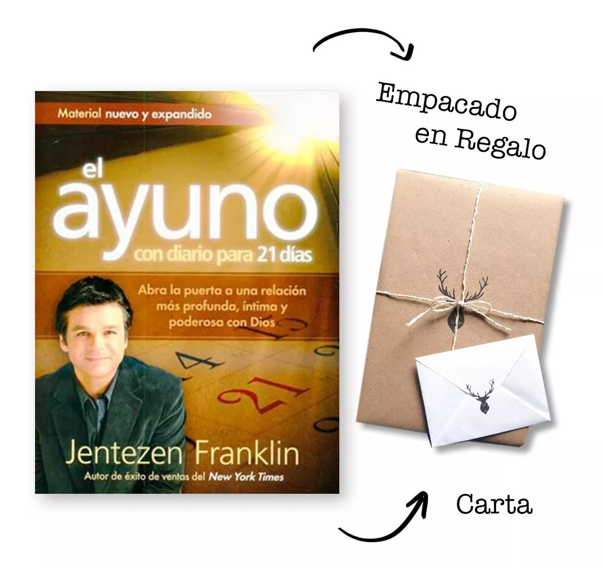 El Ayuno Con Diario Para 21 Días - Jentezen Franklin - Libreria 247