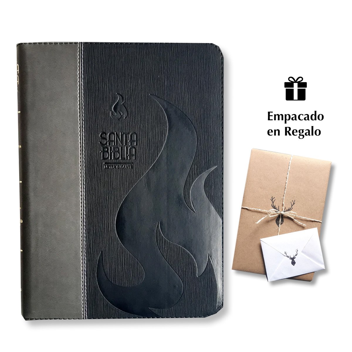 Biblia Letra Gigante Negro Reina Valera 1960 Cierre