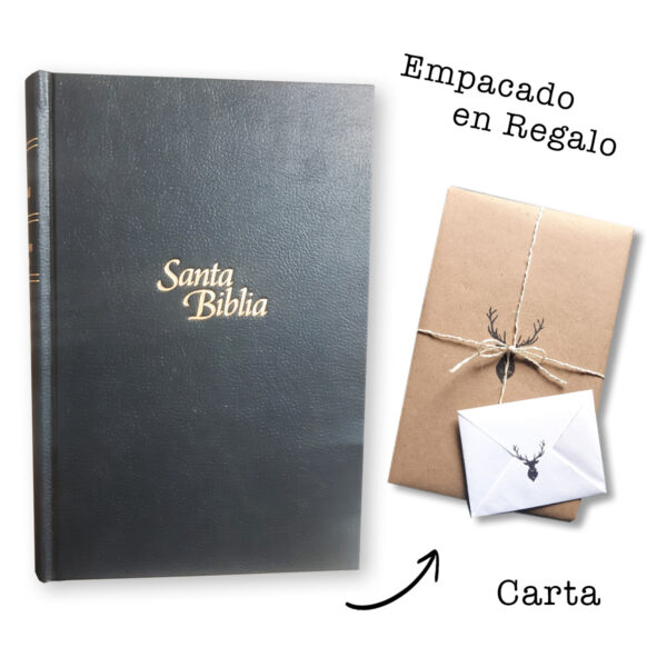 Biblia NTV/Edicion Personal/Letra Grande/Negro/Tapa Dura De Sentipiel