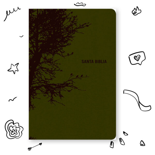Biblia Edición Personal Letra Grande Verde Olivo Nueva Traducción Viviente 3