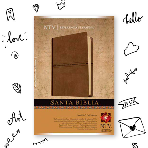Biblia NTV Ultrafina Café Rústico