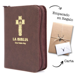 Biblia Dios Habla Hoy Edición de Lujo Pequeña Café