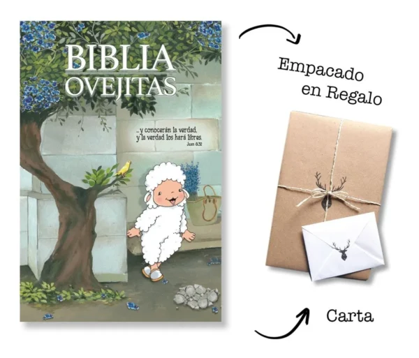 Biblia Ovejitas Nueva Versión Internacional Nvi Verde Oliva