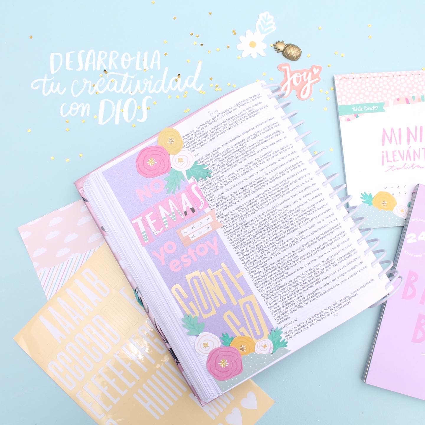 Biblia Bonita para Apuntes e Ilustrar - Reina Valera 1602 Purificada - Imagen 4