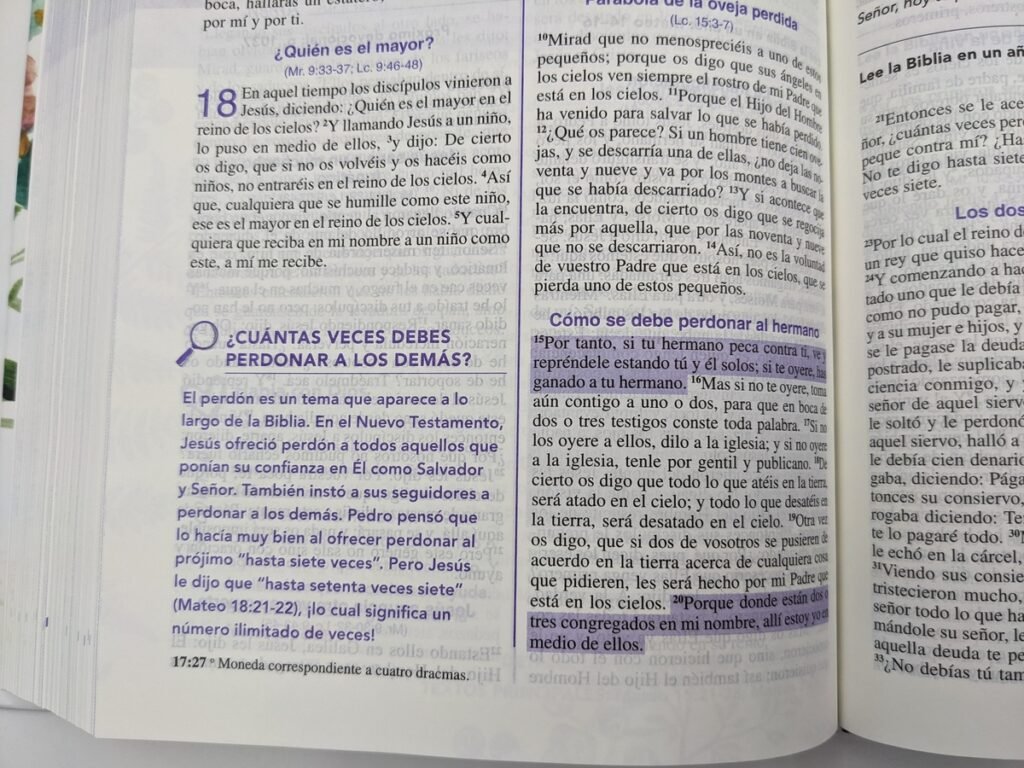 Biblia de una joven conforme al corazón de Dios –RVR 1960 - Libreria 247