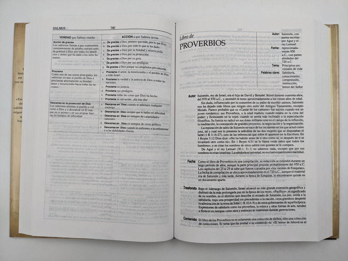 Biblia de Estudio Plenitud Reina Valera 1960 Tapa Dura - Imagen 4