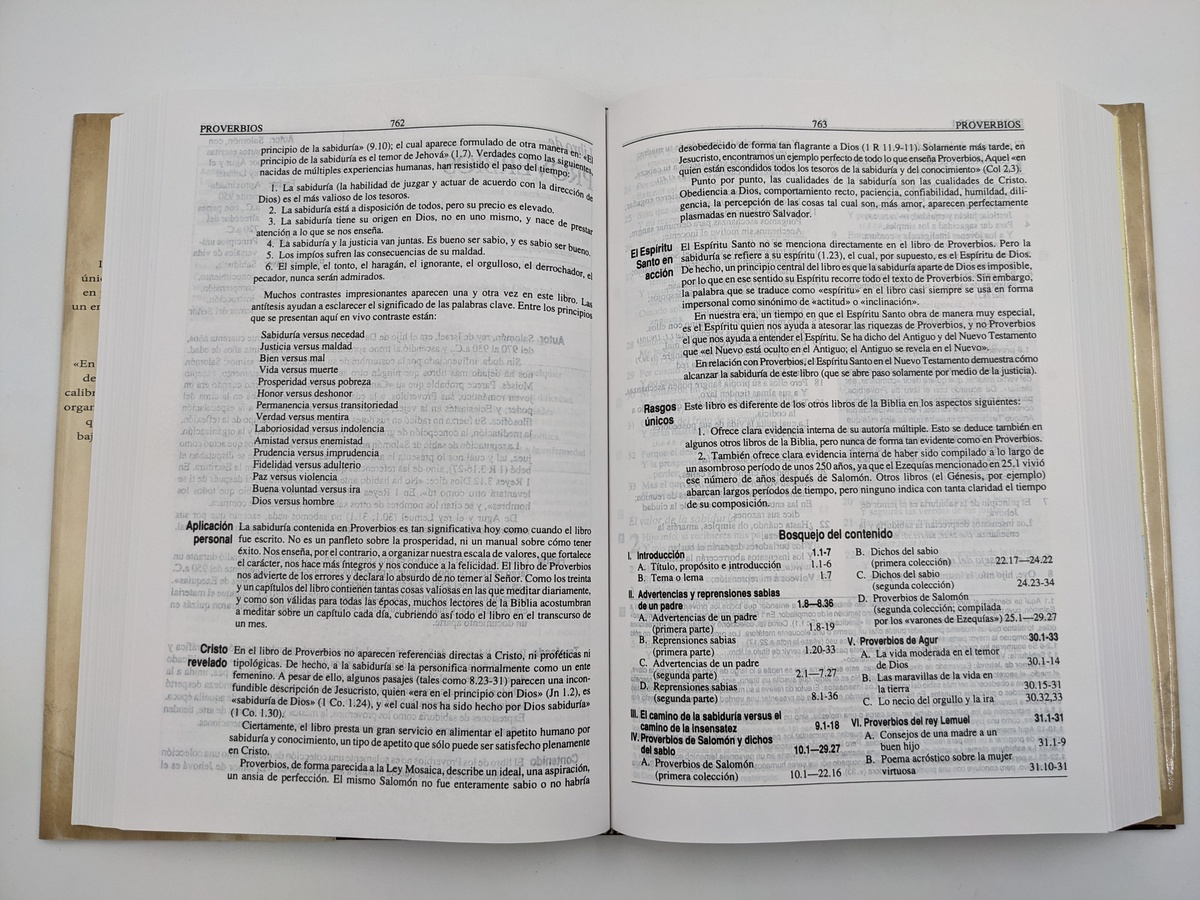 Biblia de Estudio Plenitud Reina Valera 1960 Tapa Dura - Imagen 5