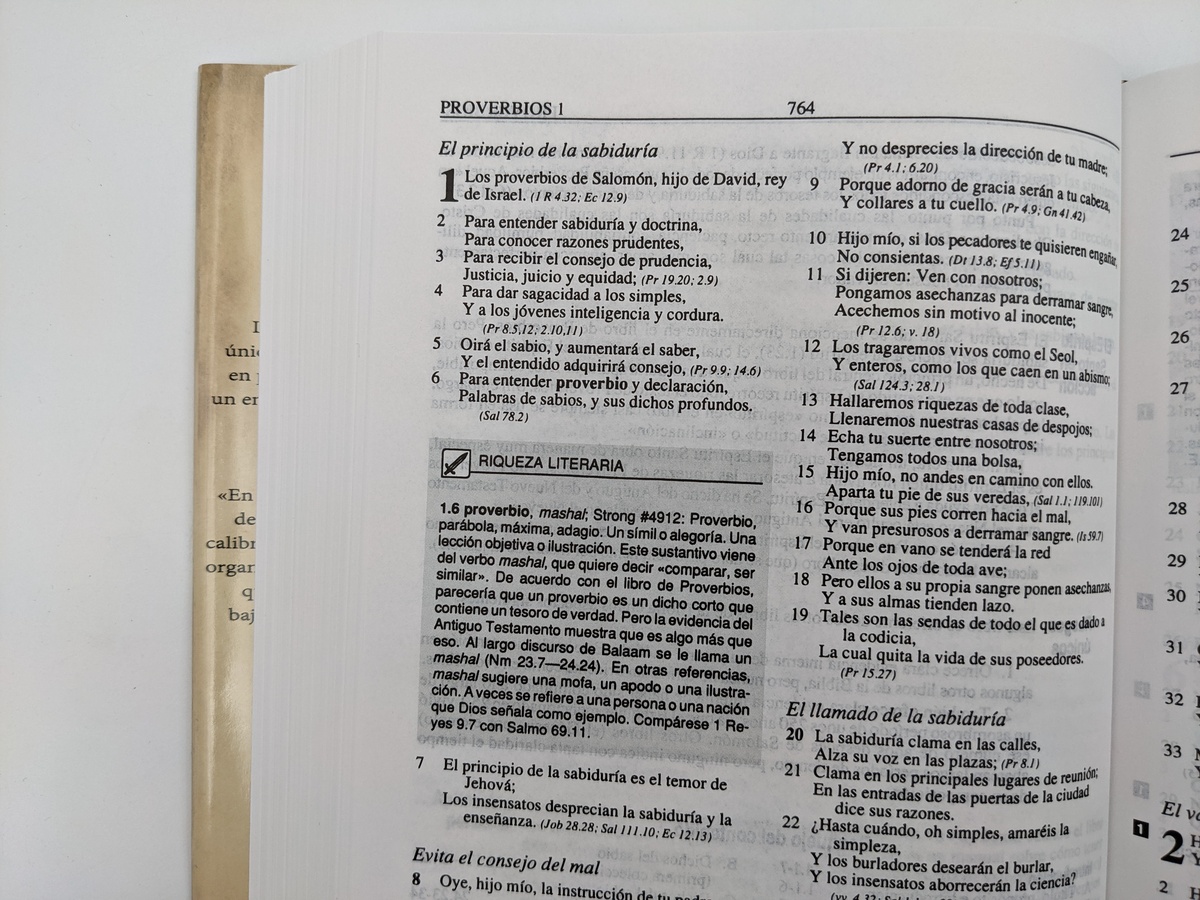 Biblia de Estudio Plenitud Reina Valera 1960 Tapa Dura - Imagen 6