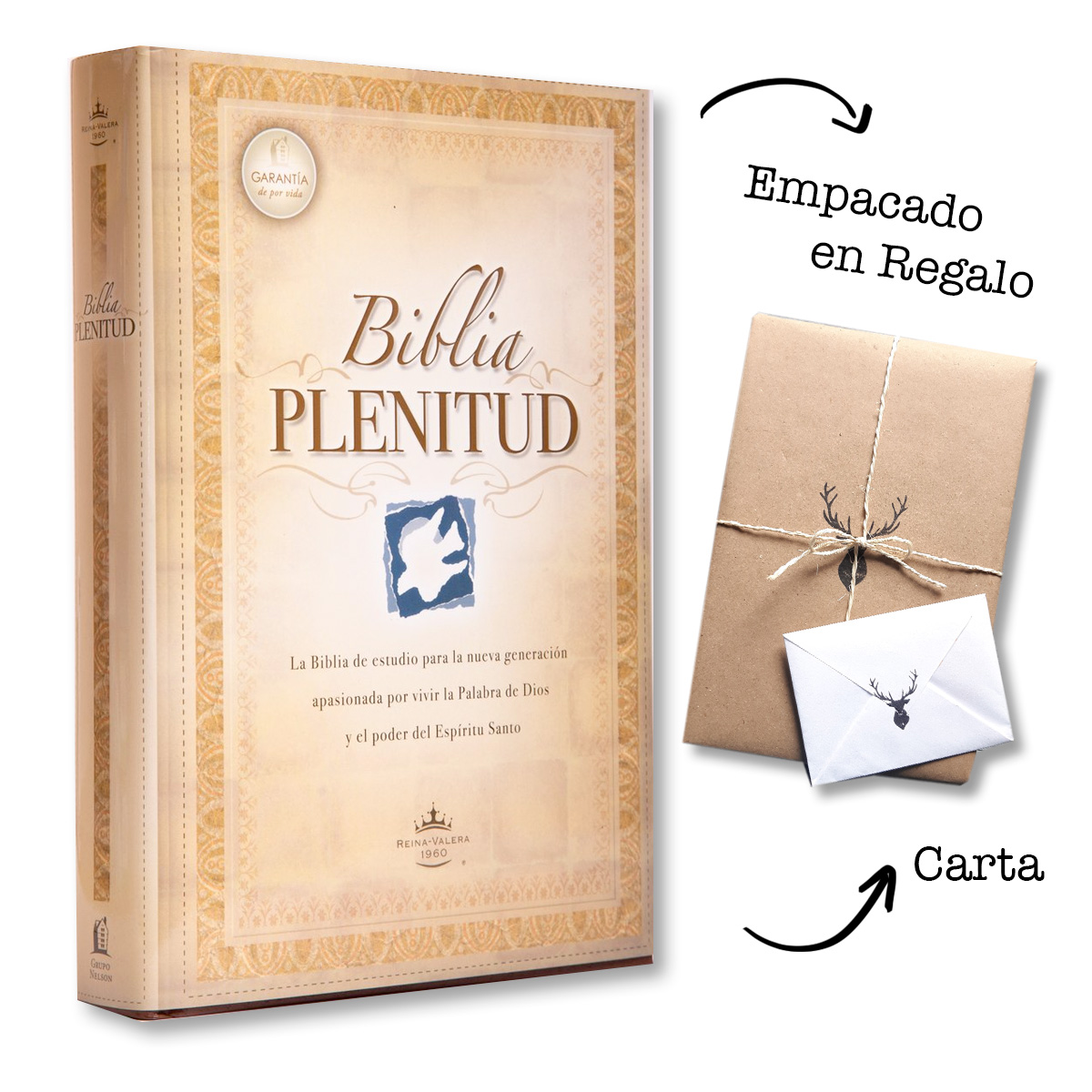 Biblia de Estudio Plenitud Reina Valera 1960 Tapa Dura