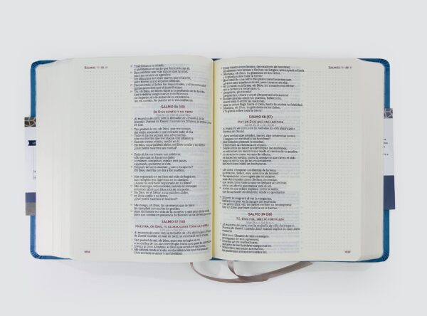 Biblia Católica de Apuntes Tapa dura Azul - Imagen 3