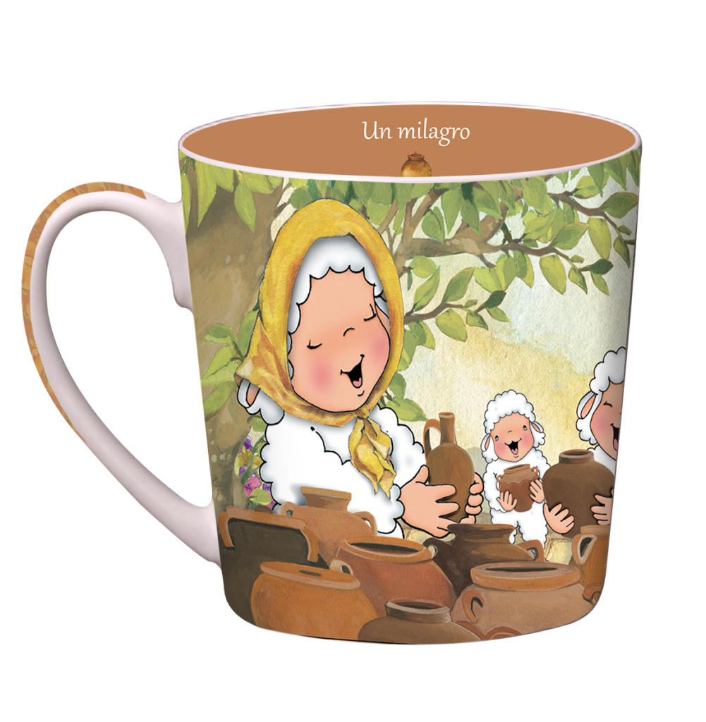 Taza Ovejitas Ovt 05 Un Milagro Libreria 247 5883