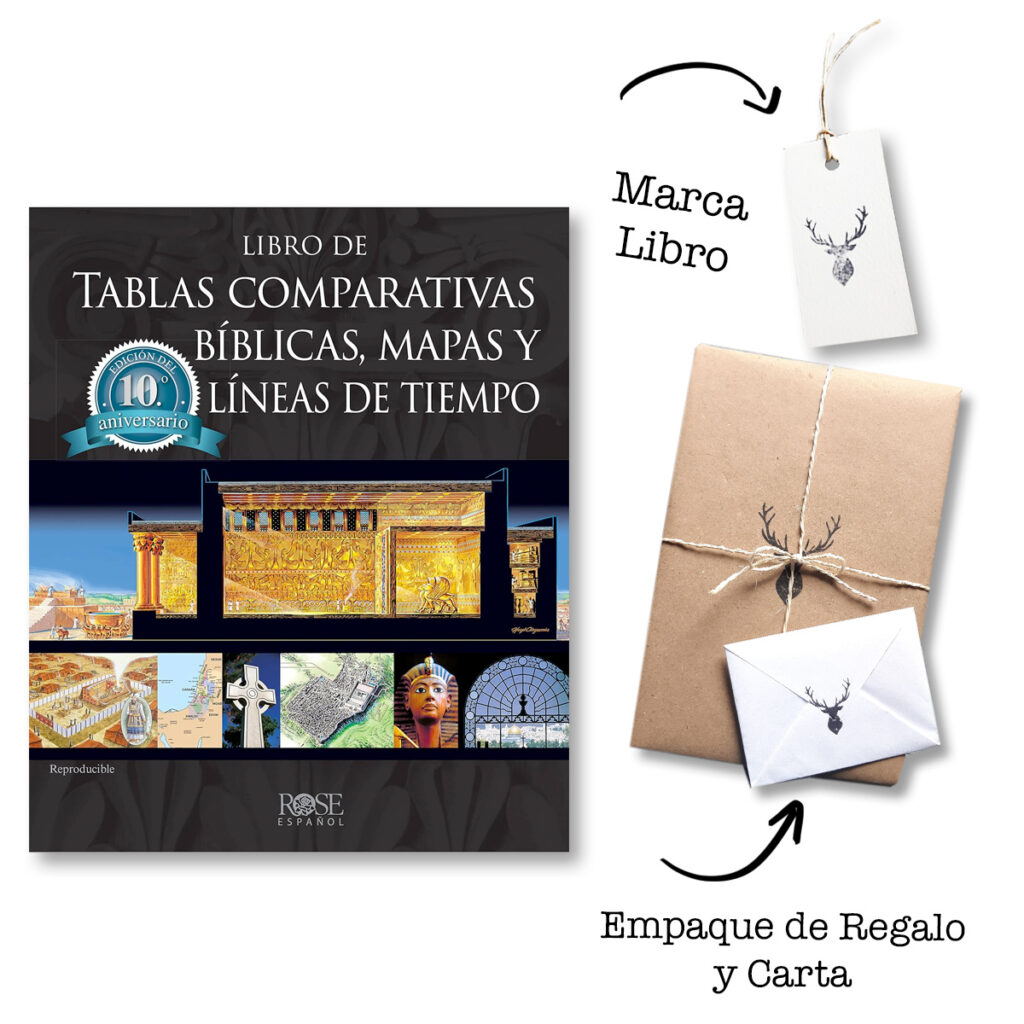 Libro De Tablas Comparativas Bíblicas, Mapas Y Líneas De Tiempo ...