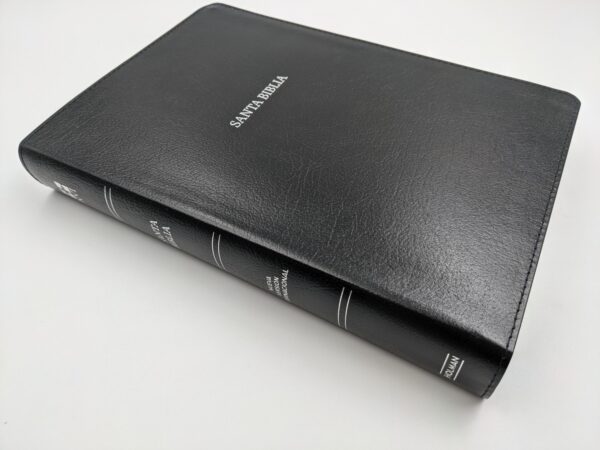 Biblia Letra Super Gigante Piel Fabricada NVI Negro - Imagen 3