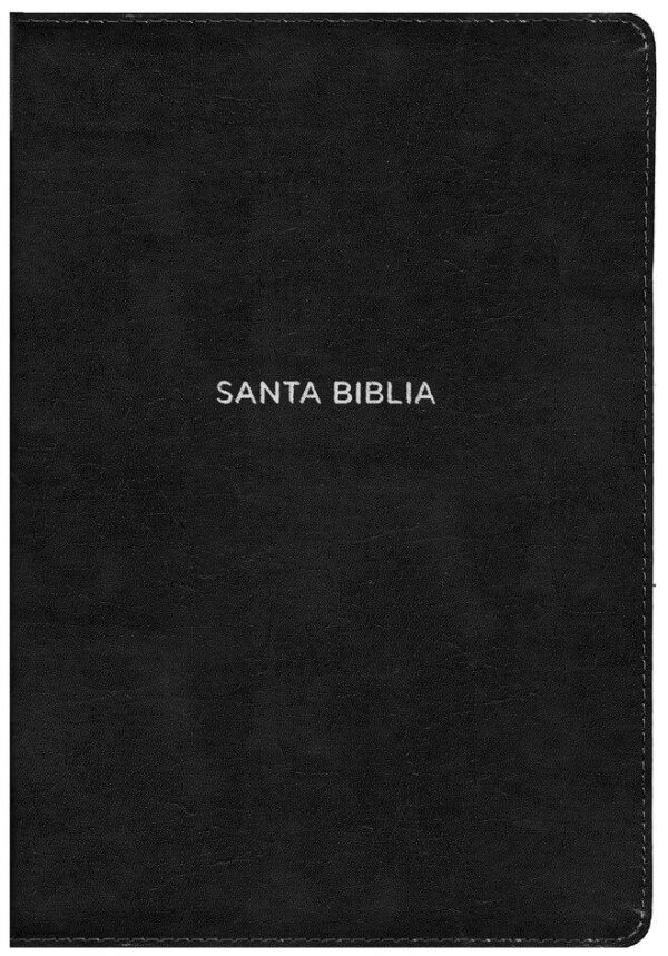 Biblia Letra Super Gigante Piel Fabricada NVI Negro - Imagen 2