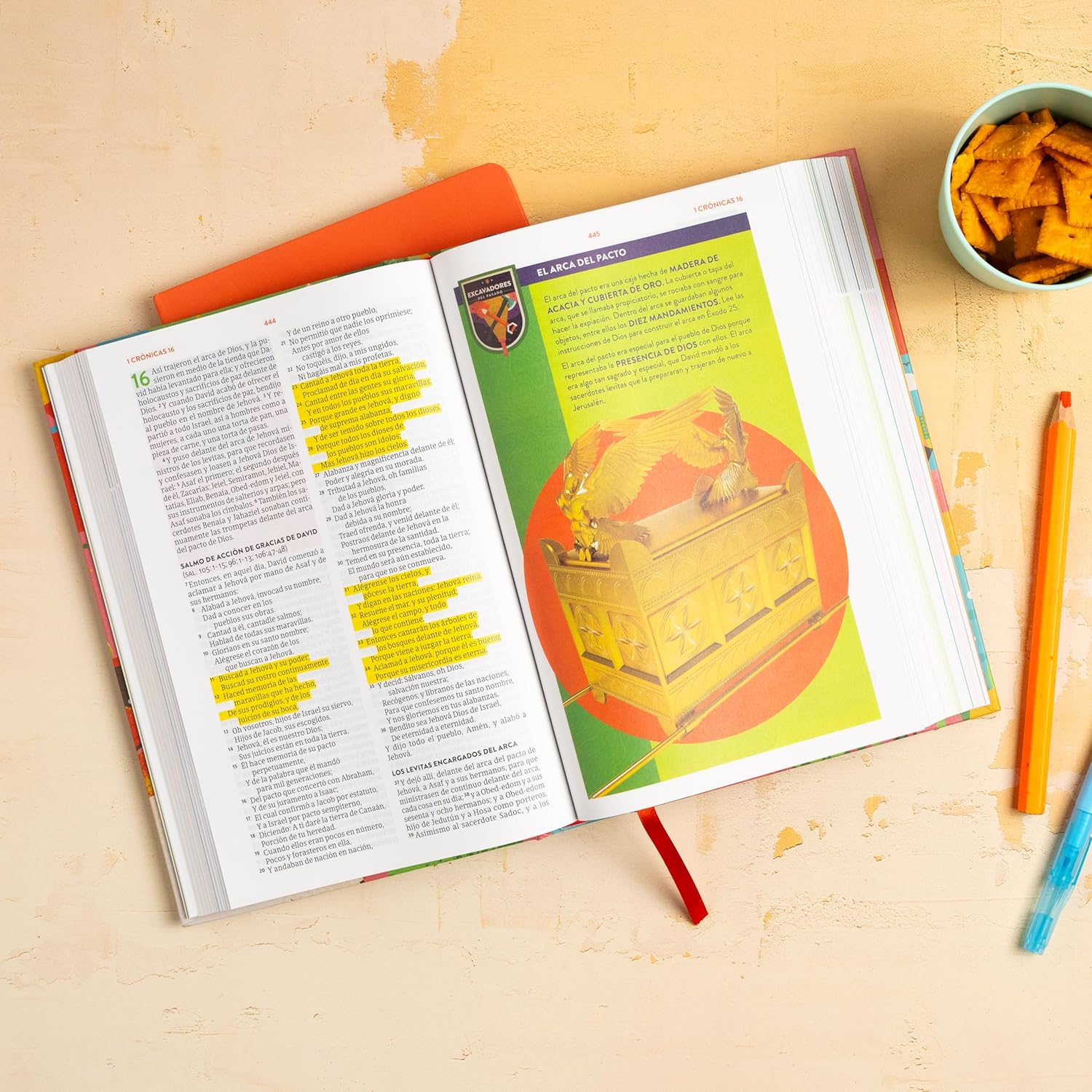 Biblia 1960 Para Niños Exploradores Multicolor Tapa Dura - Imagen 7