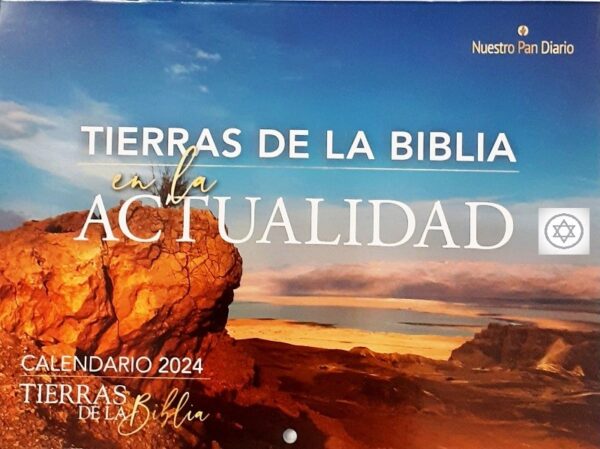 Calendario Pared 2025/ Nuestro Pan Diario/Tierras De La Biblia