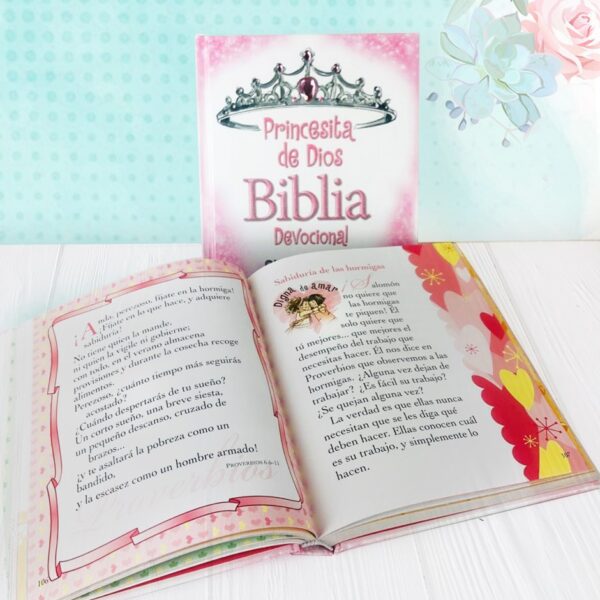 Biblia Devocional - Princesita de Dios - Imagen 2