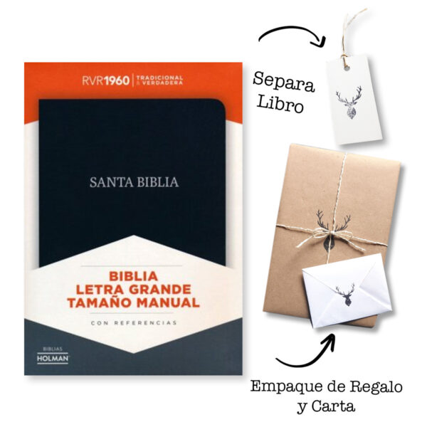 Biblia Letra Grande Tamaño Manual Reina Valera 1960