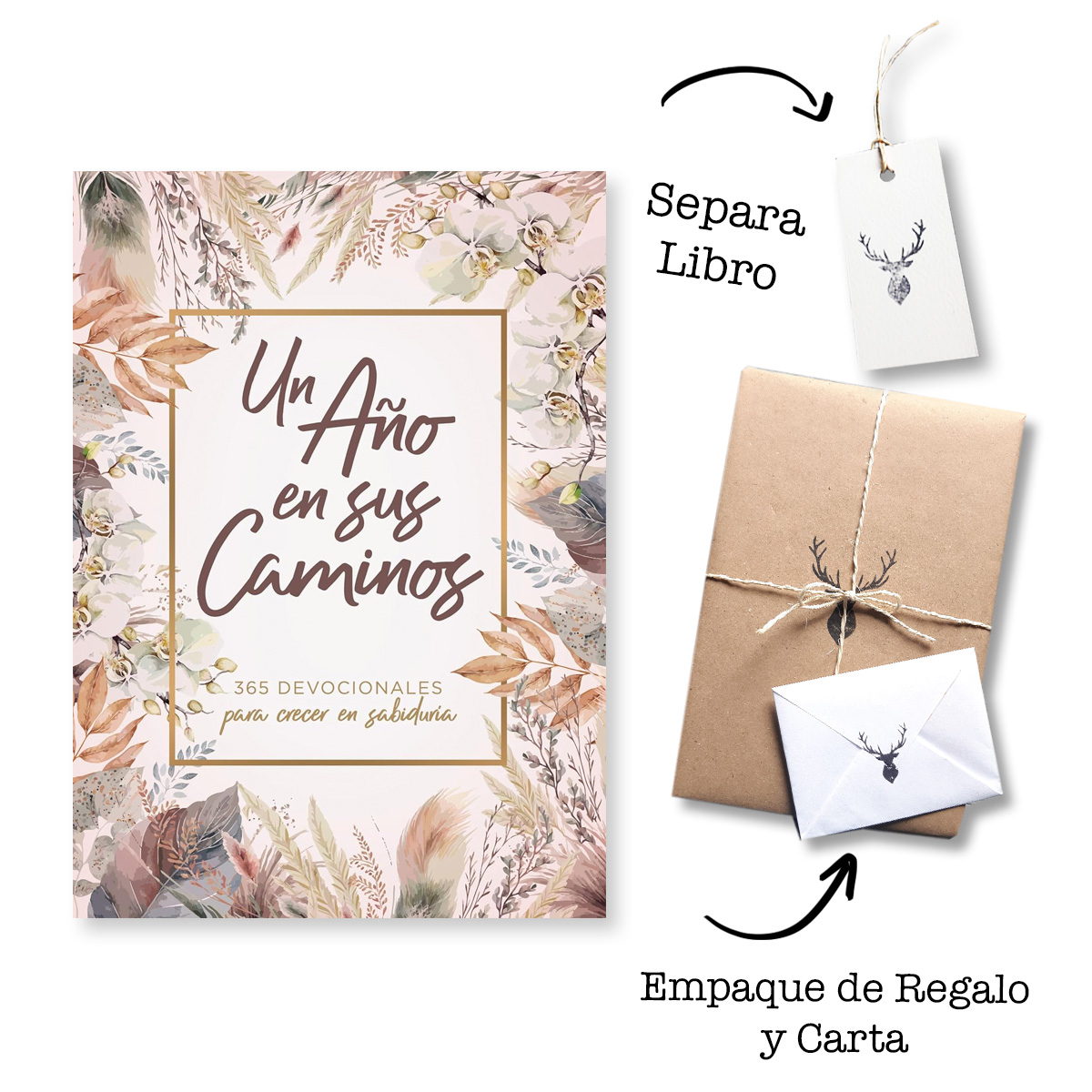 Un Año En Sus Caminos - 365 Devocionales Para Crecer En Sabiduría