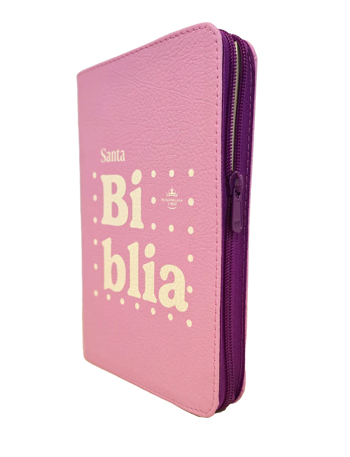 Biblia Rosa Rvr 1960 Cierre Económica - Imagen 3