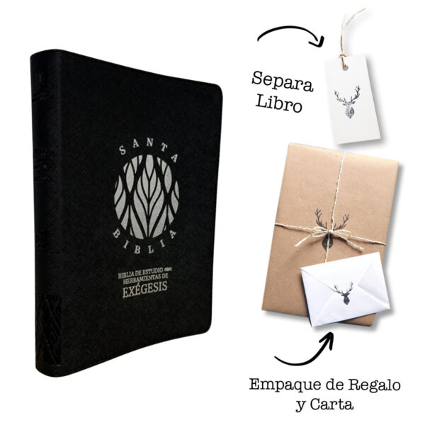 Biblia RVR 1995 con herramientas de Exégesis Negra