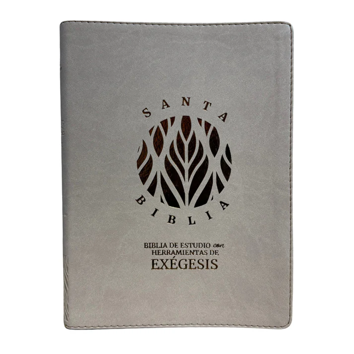 Biblia RVR 1995 con herramientas de Exégesis BEIGE - Imagen 2