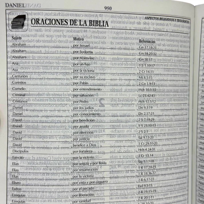 Biblia RVR 1995 con herramientas de Exégesis BEIGE - Imagen 7