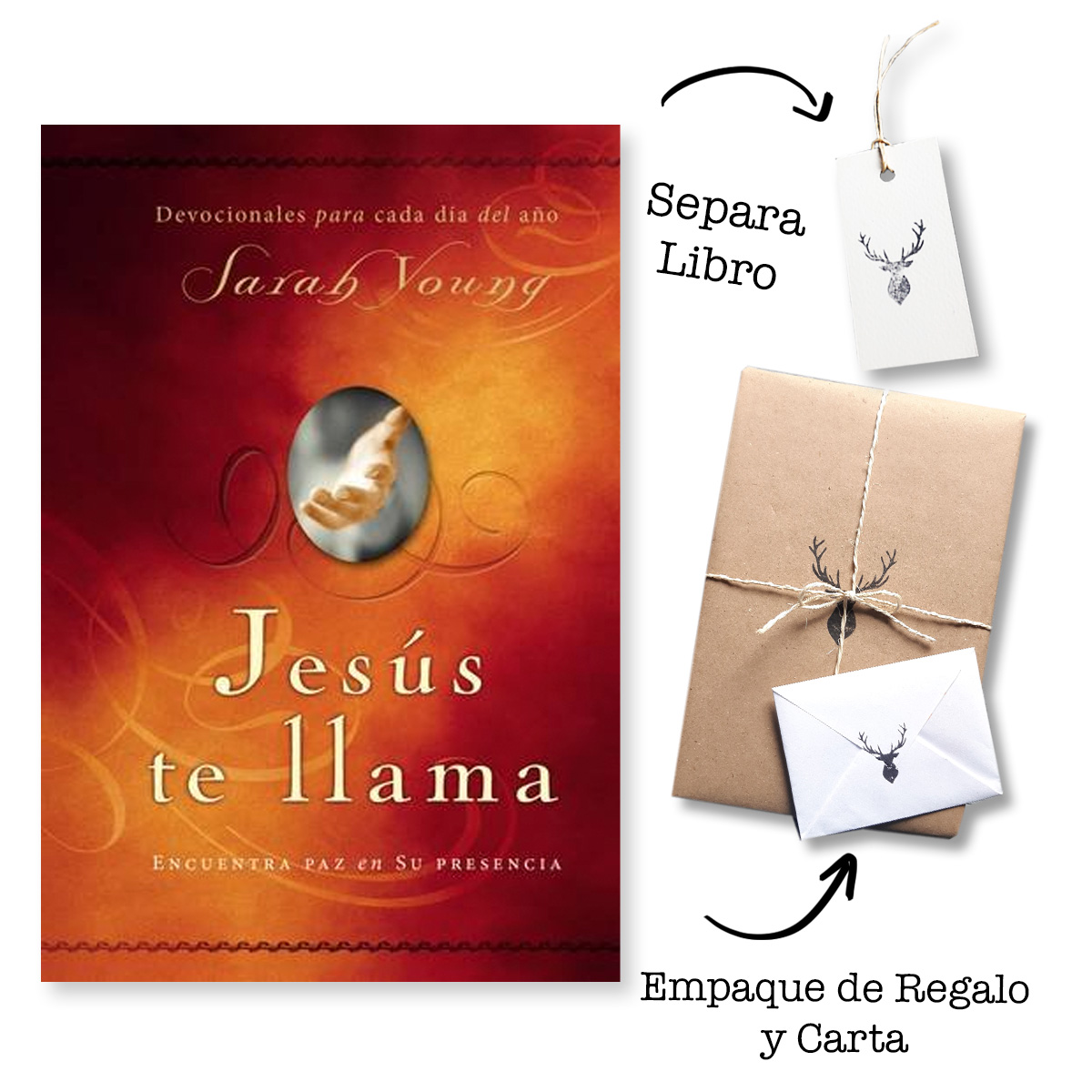 Jesús te Llama - Encuentra paz en su presencia - Tapa dura - Sarah Young