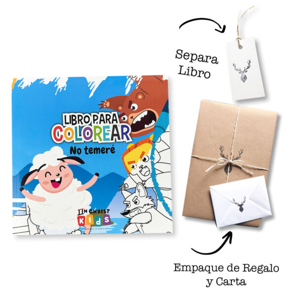 No Temeré – Libro para Colorear - In Christ Kids