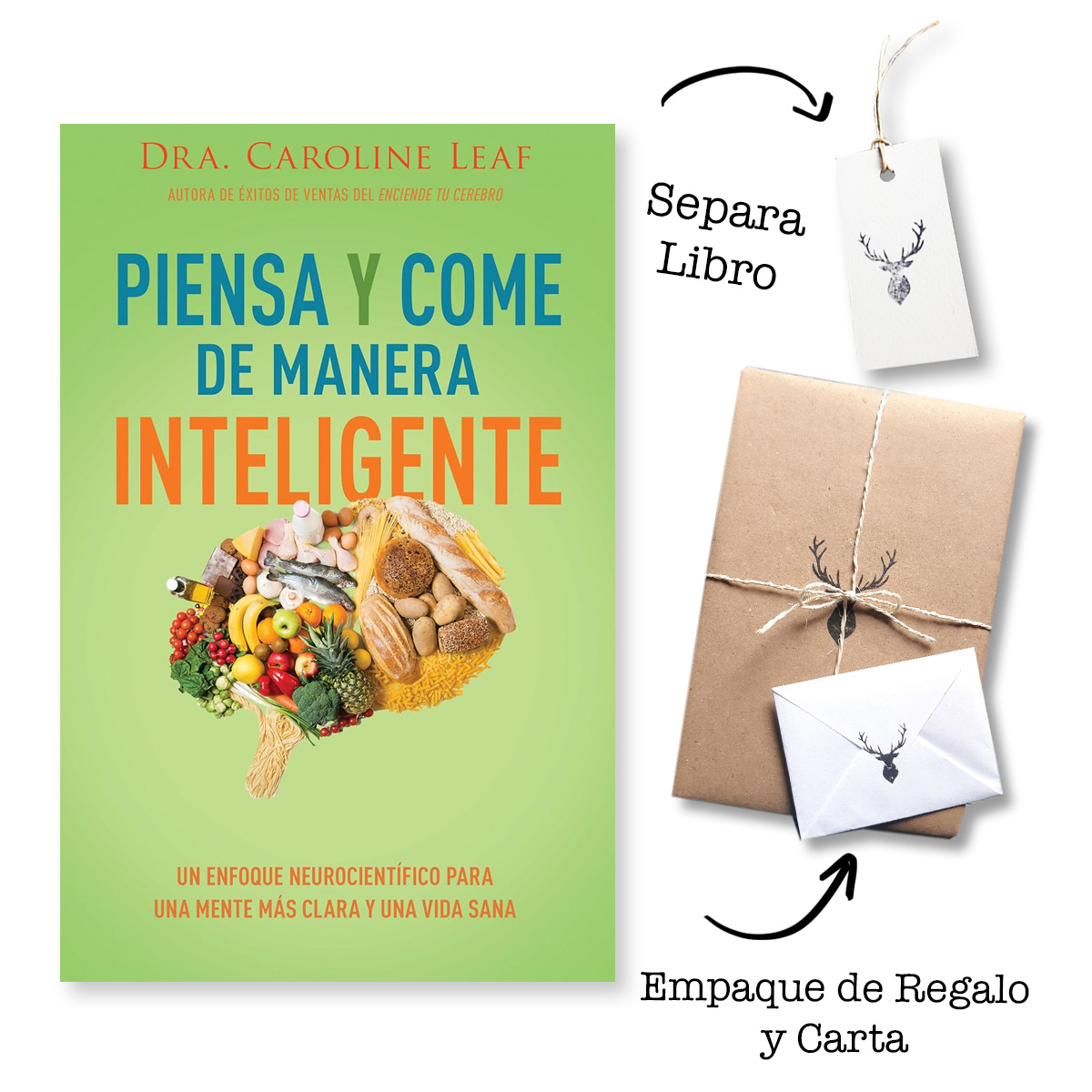 Piensa y come de manera inteligente: Un enfoque neurocientífico para una mente más clara y una vida sana