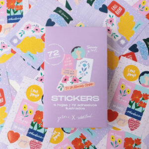 72 STICKERS ILUSTRADOS – ¡OH SANA!