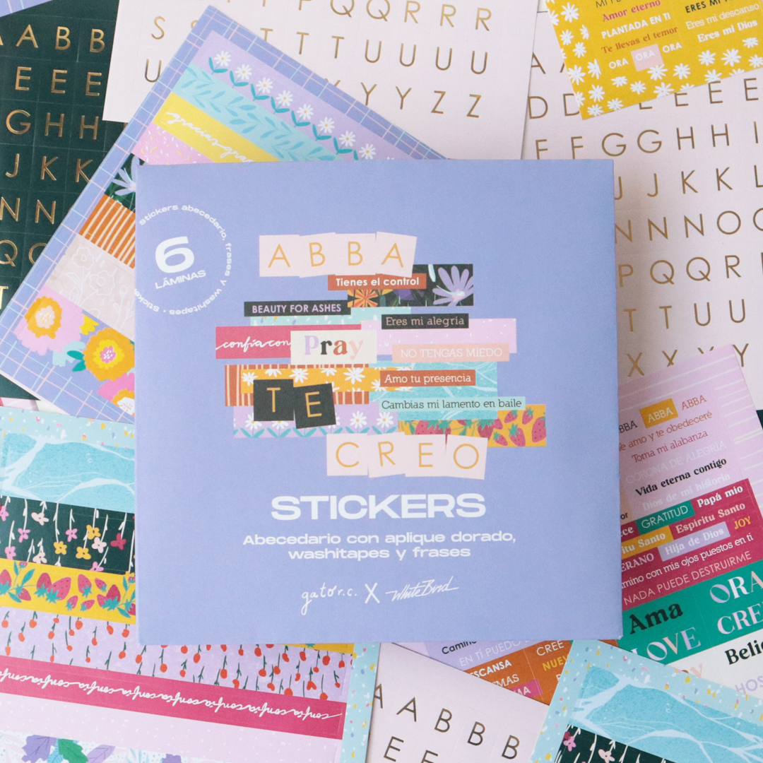 STICKERS 6 LÁMINAS – ¡OH SANA!