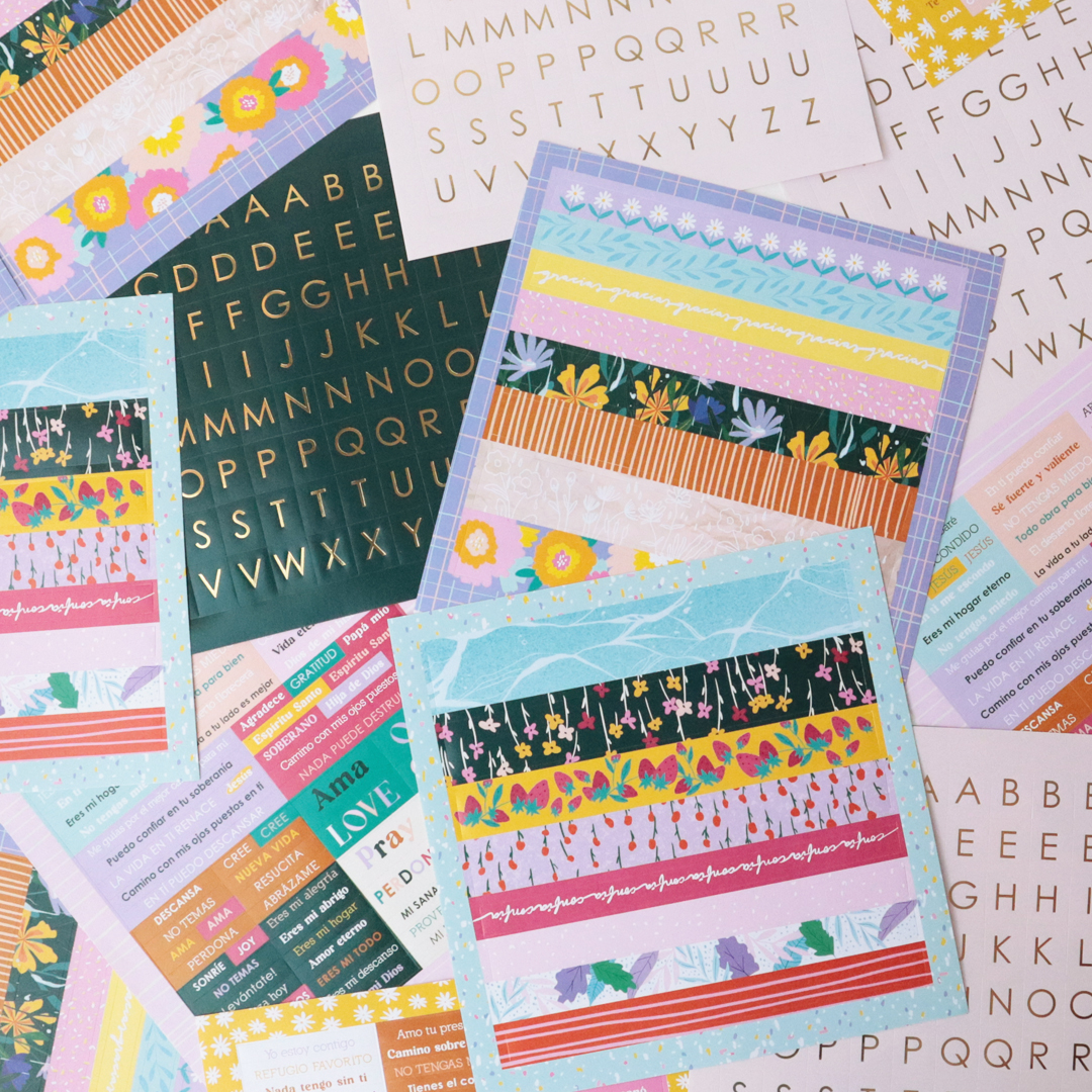 STICKERS 6 LÁMINAS – ¡OH SANA! - Imagen 2