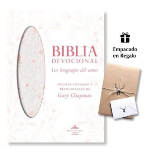 Biblia devocional los lenguajes del amor RVR60 - Edición Oro Rosa