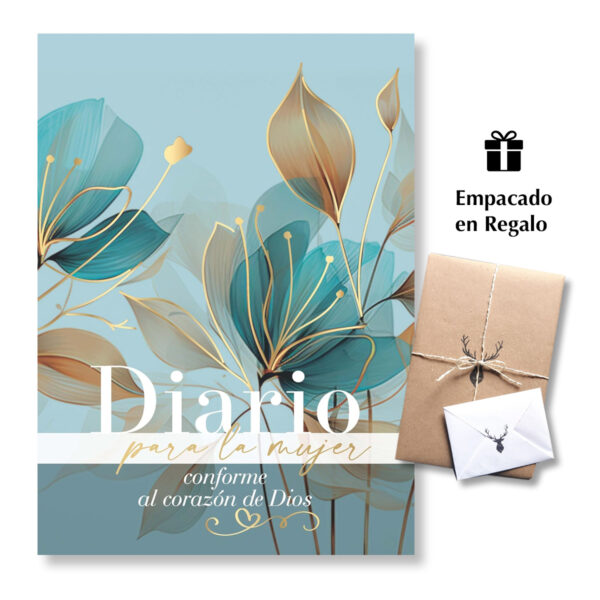 Diario para la mujer conforme al corazón de Dios - Edición pétalos
