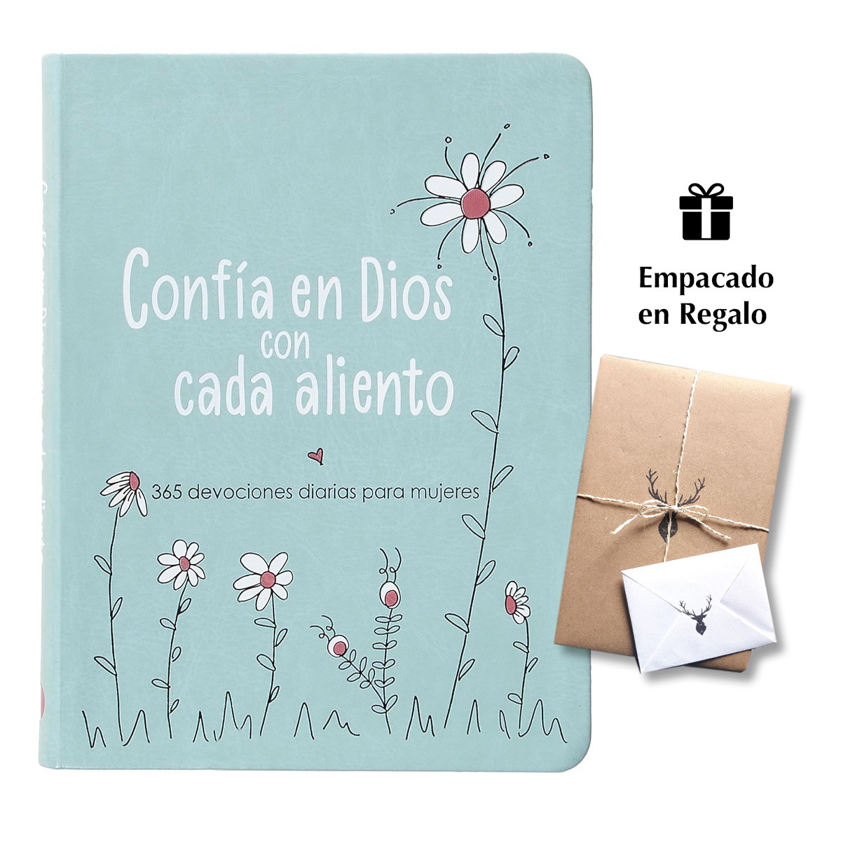Confía en Dios con cada aliento: 365 devociones diarias para mujeres