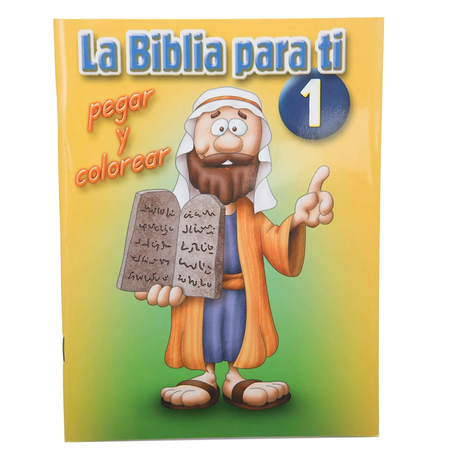 La Biblia para ti #1: Pegar y Colorear