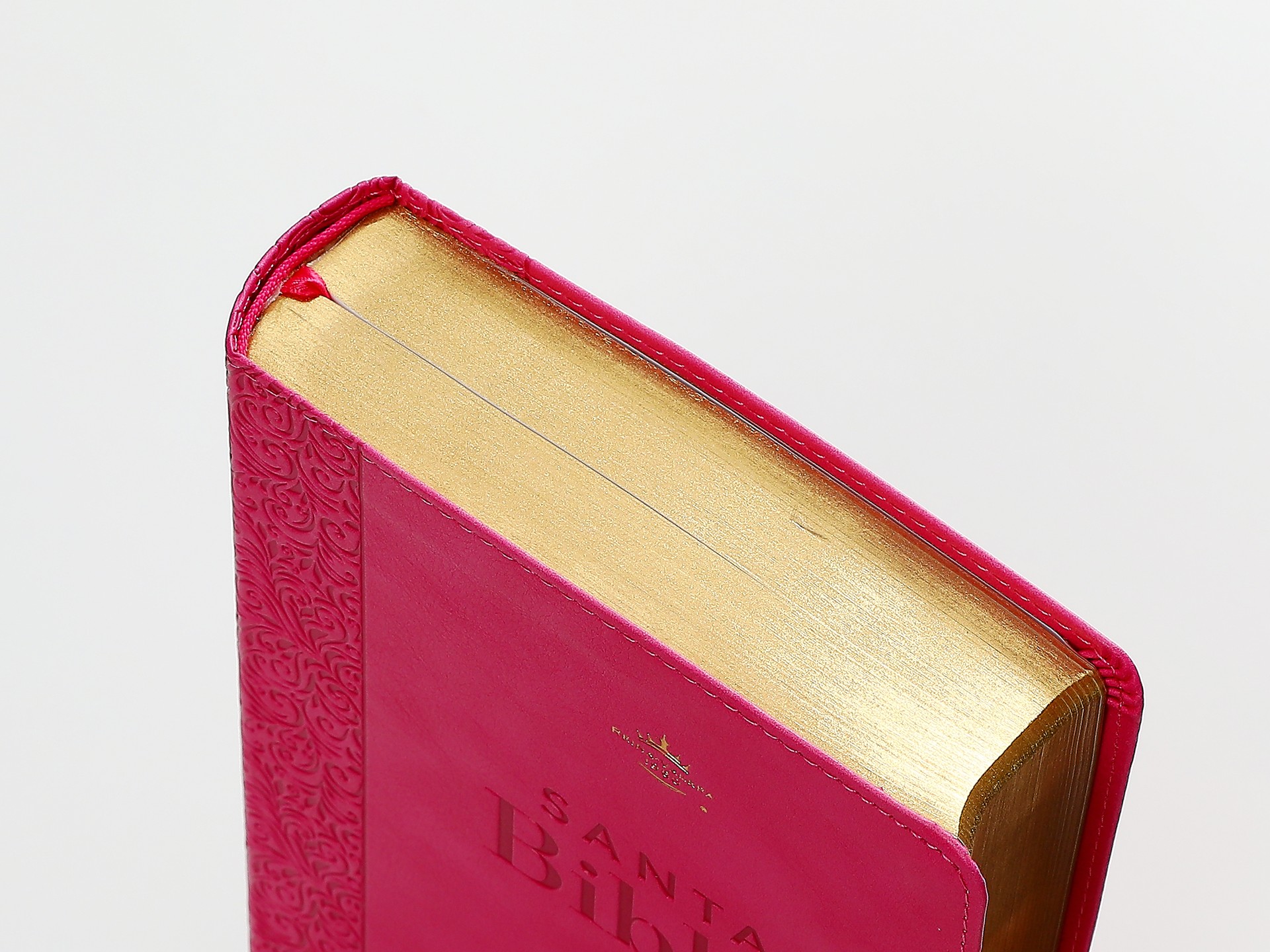 Biblia RVR60 Tamaño manual Letra Gigante i/piel Fucsia - Imagen 4