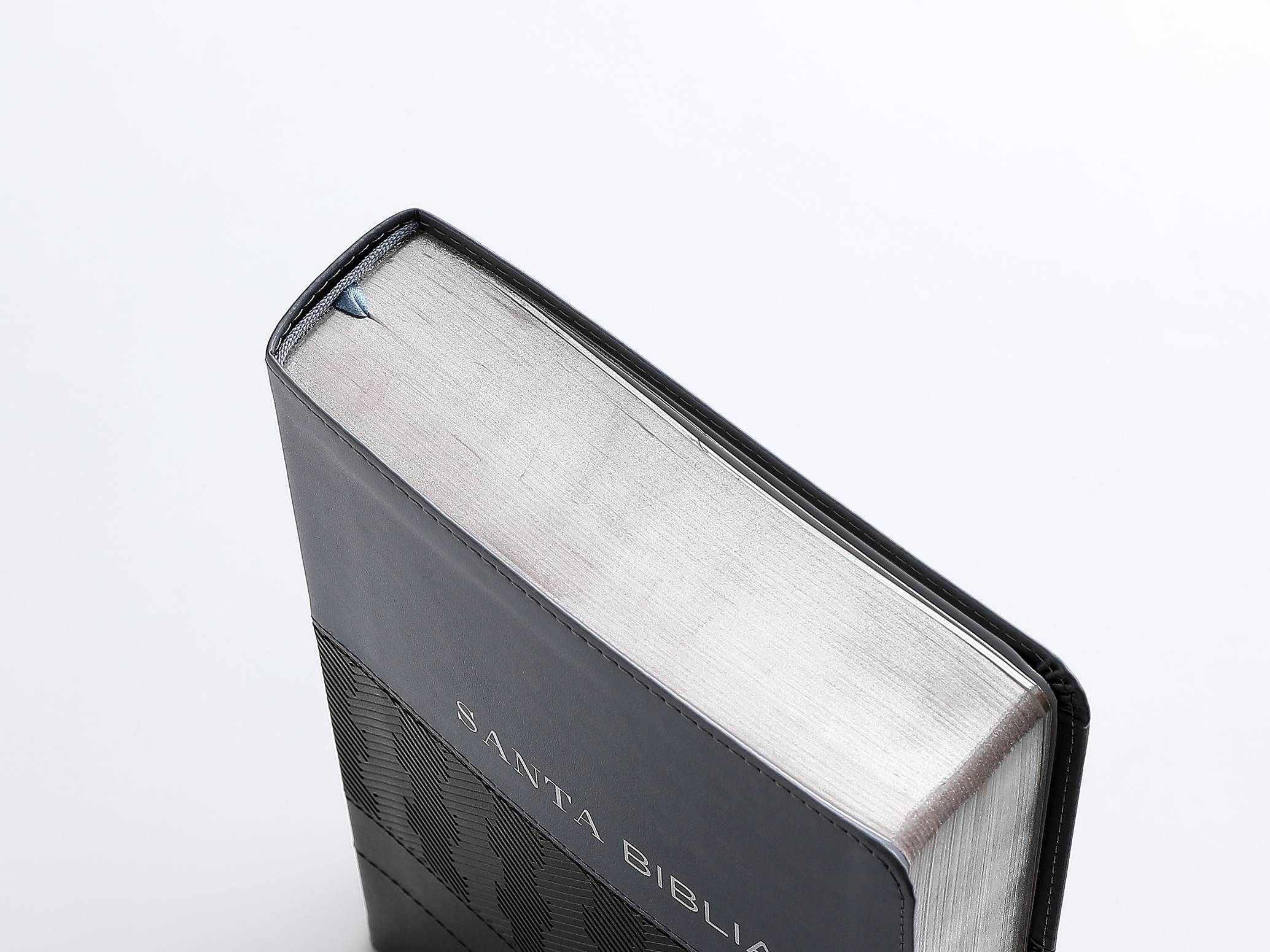 Biblia RVR60 Letra Súper Gigante 19 puntos i/piel Negro Geométrico - Imagen 5