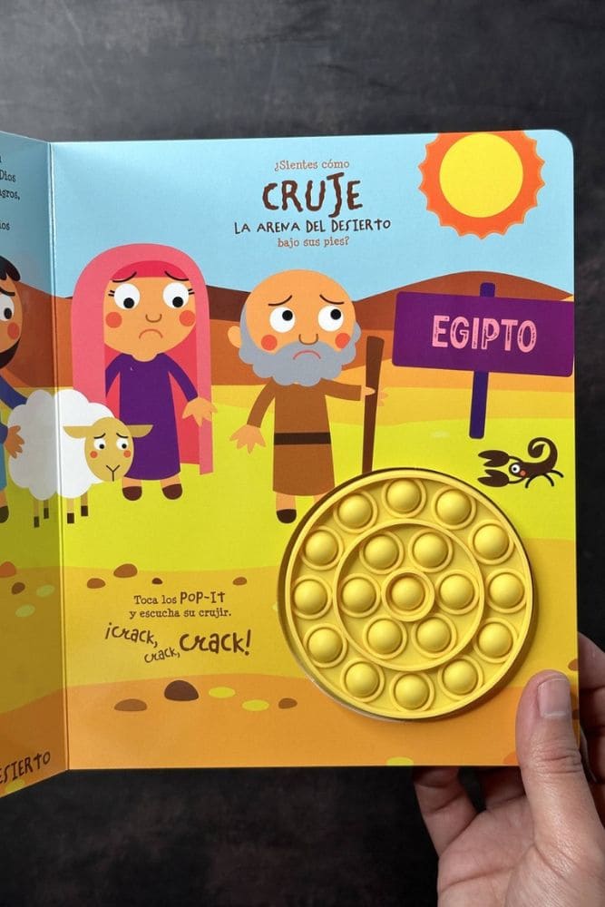 Aventuras Bíblicas en la Tierra - Pop it - Juega y Lee - Imagen 5