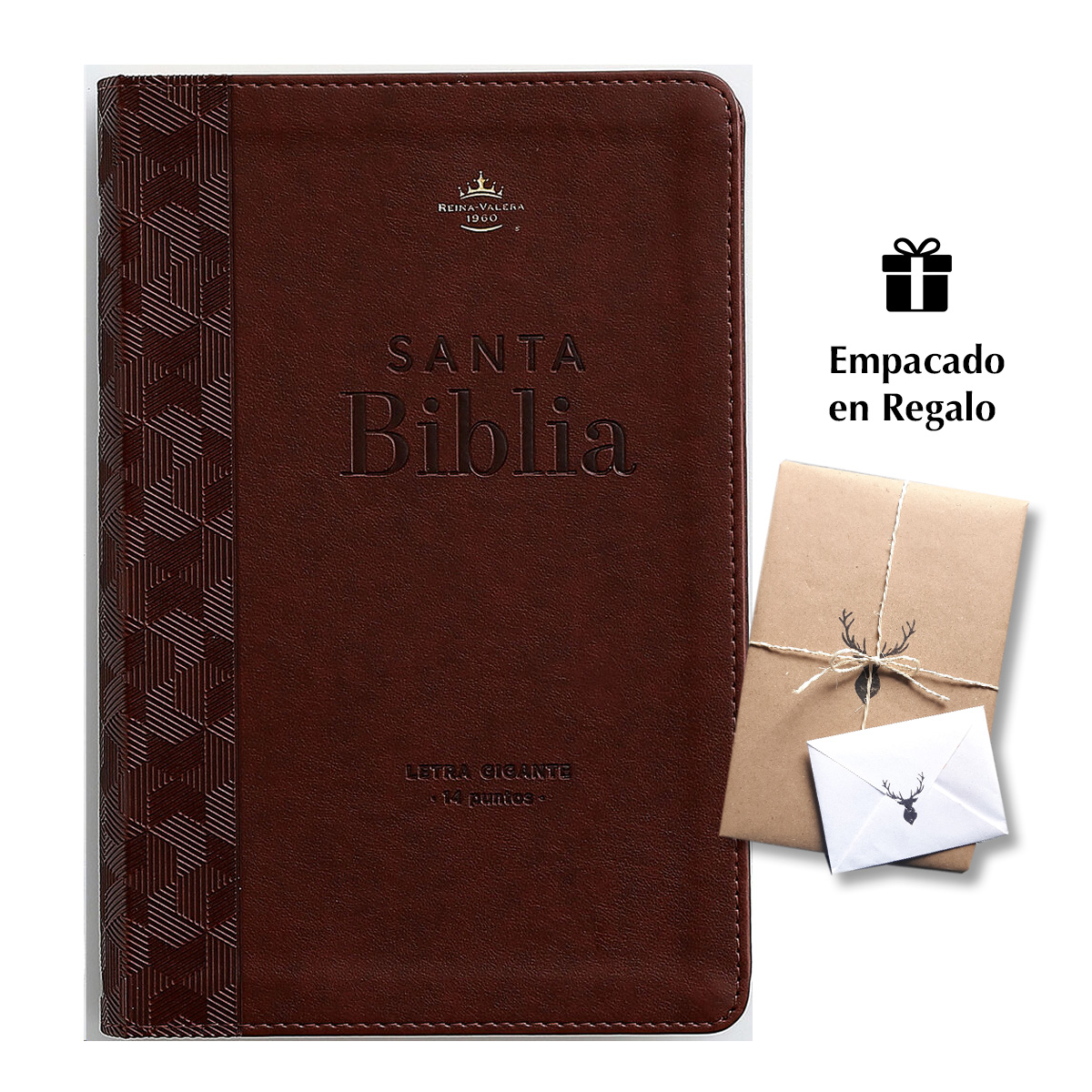 Biblia RV1960 Colección Corinto Café Letra Gigante