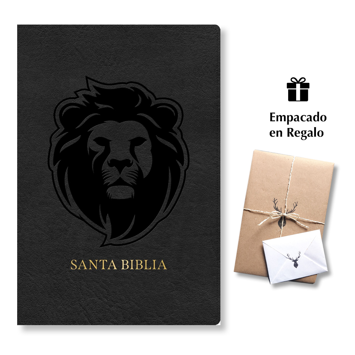 Biblia RVR60 Ceniza Letra Grande Tamaño Manual Imitacion Piel