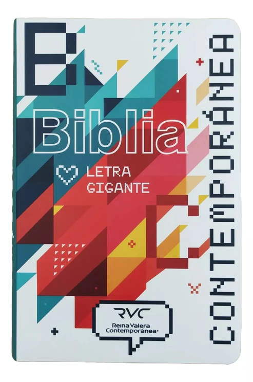 Biblia RVC Letra Gigante 14 Gamer Tapa Semiflexible Colores - Imagen 2