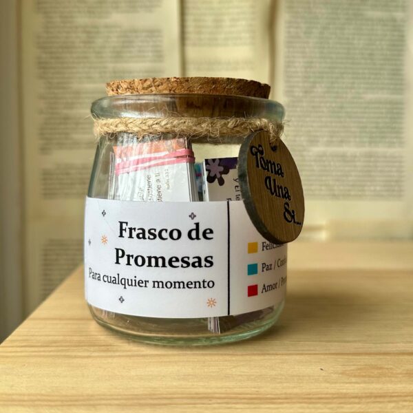 Frasco de Promesas Bíblicas – Aliento diario para tu alma