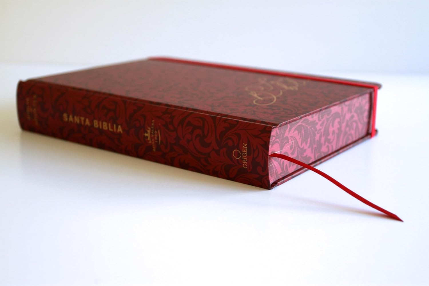 Biblia de Apuntes RVR 1960 Tapa dura Vinotinto - Imagen 3