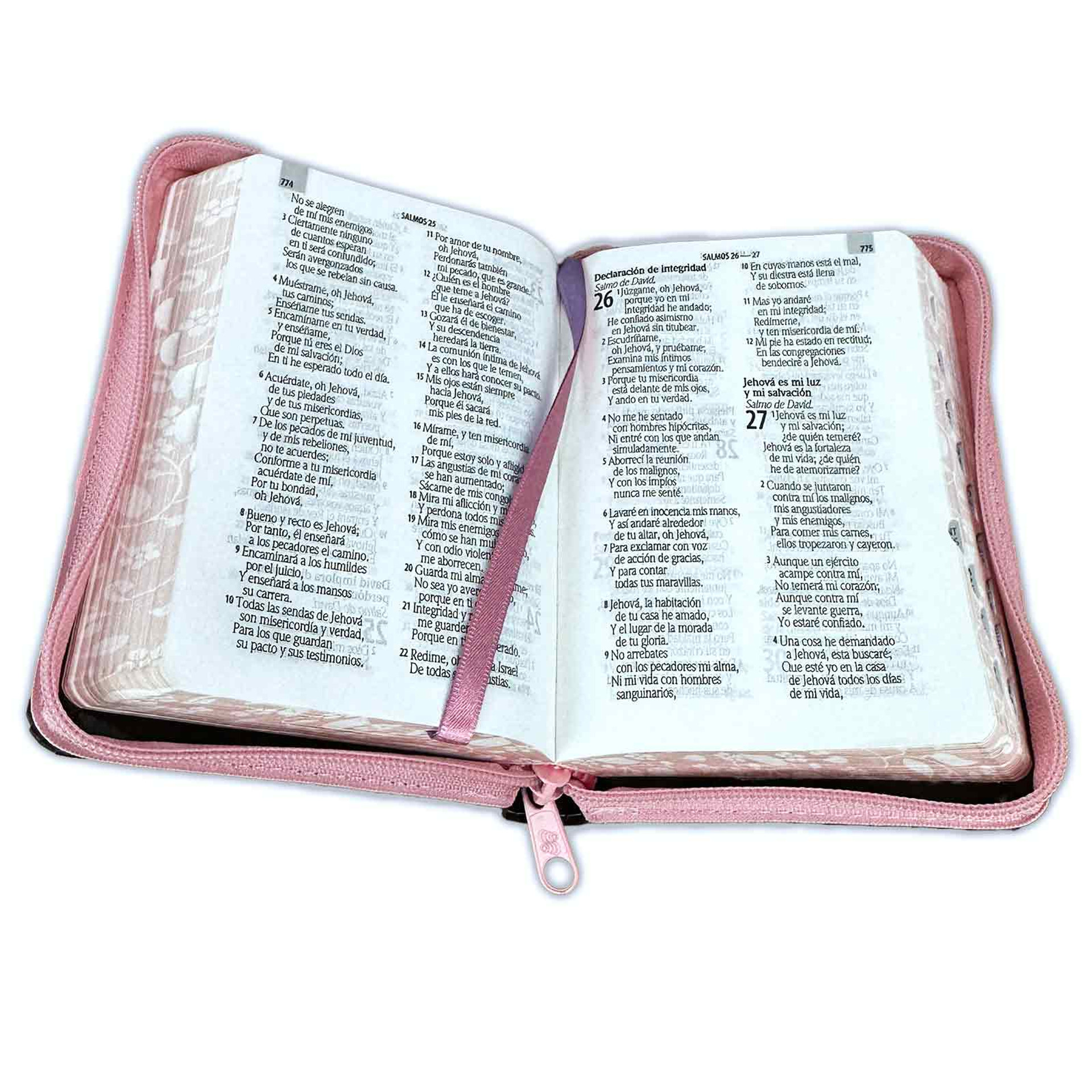 Biblia Reina Valera 1960 – Rosa Marrón Índice Cierre - Imagen 3