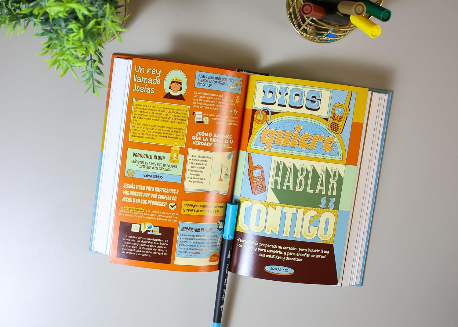 Biblia de Promesas RVR 1960 Para niños Tapa dura - Imagen 7