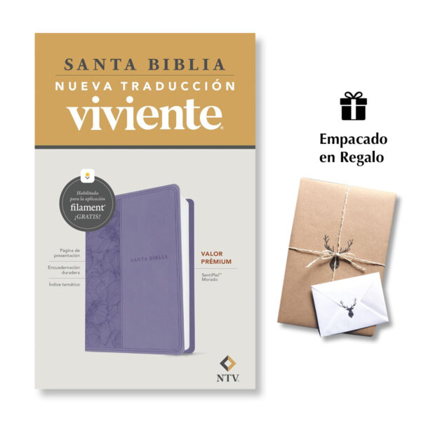 Biblia NTV Lavanda Valor Premium Filament