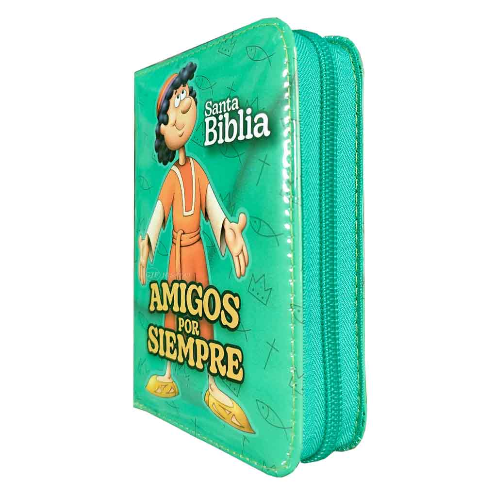Biblia Amigos por Siempre RVR1960 Verde Compacta - Imagen 3